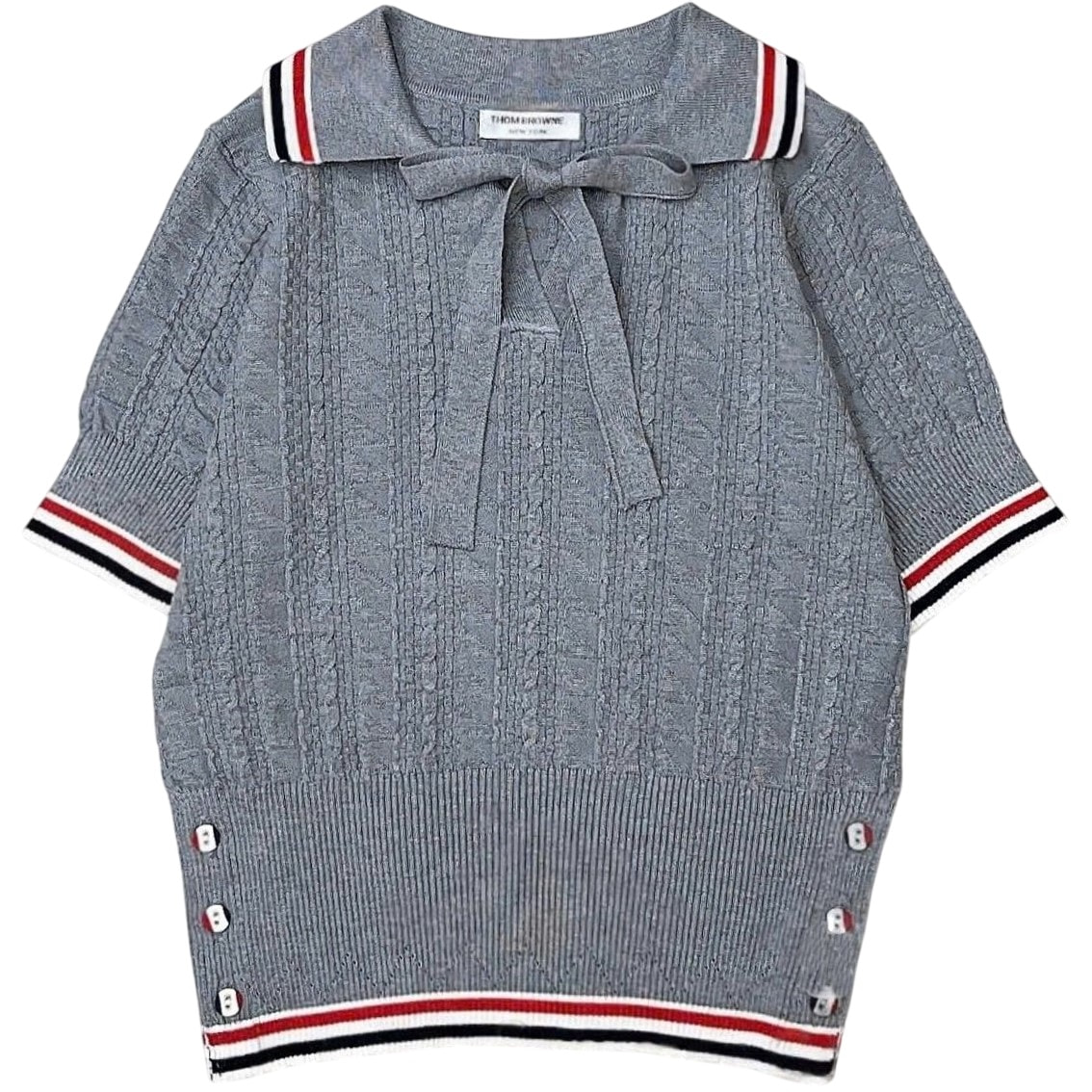 Áo len Thom Browne cổ nơ 5