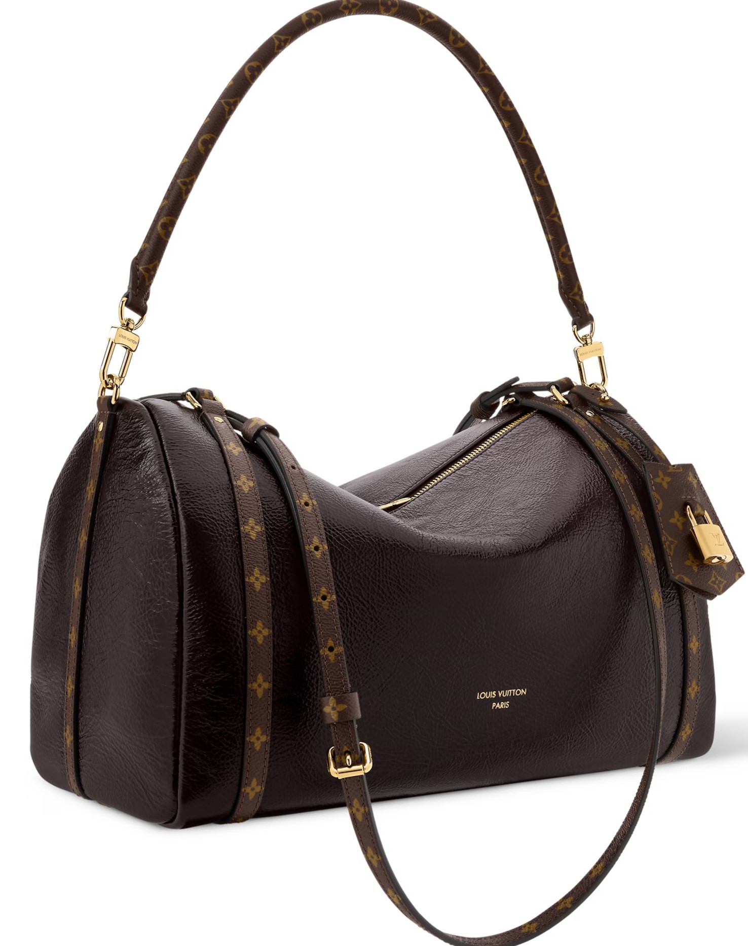 Túi Louis Vuitton Express MM Saga Acajou 4