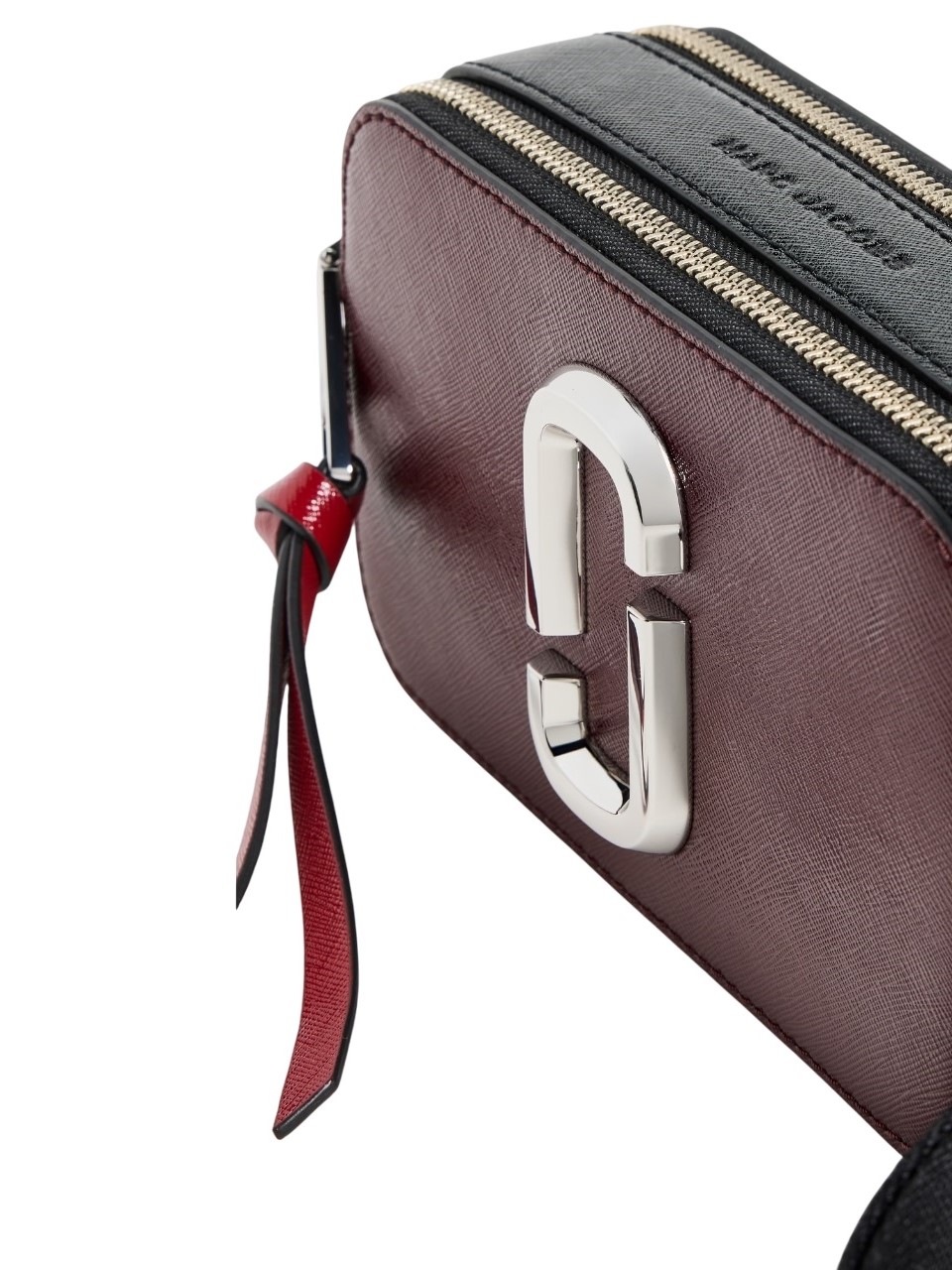Túi đeo vai Marc Jacobs màu đỏ The Snapshot Crossbody Bag Oxblood Multi 2S3HCR500H03 1