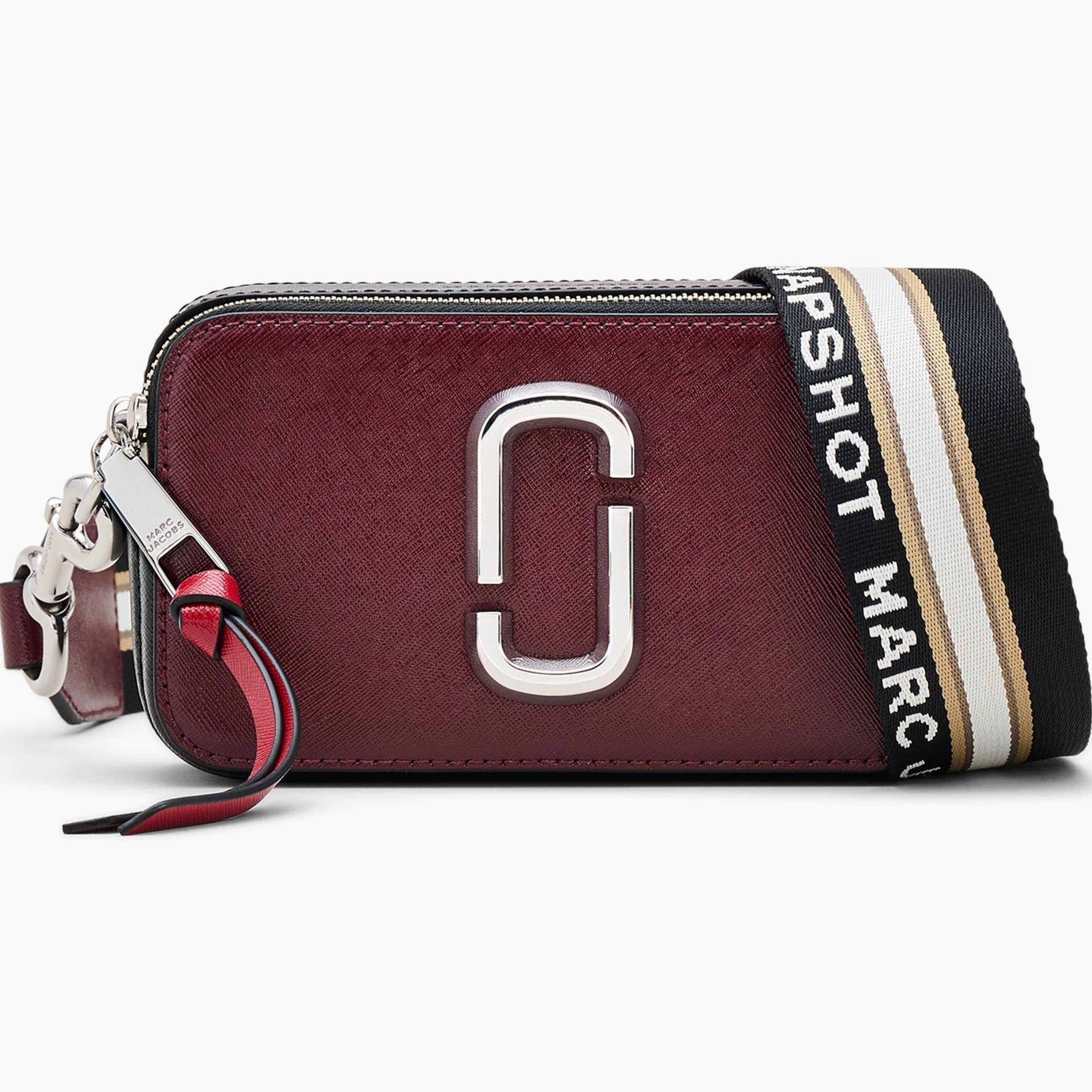 Túi đeo vai Marc Jacobs màu đỏ The Snapshot Crossbody Bag Oxblood Multi 2S3HCR500H03 14