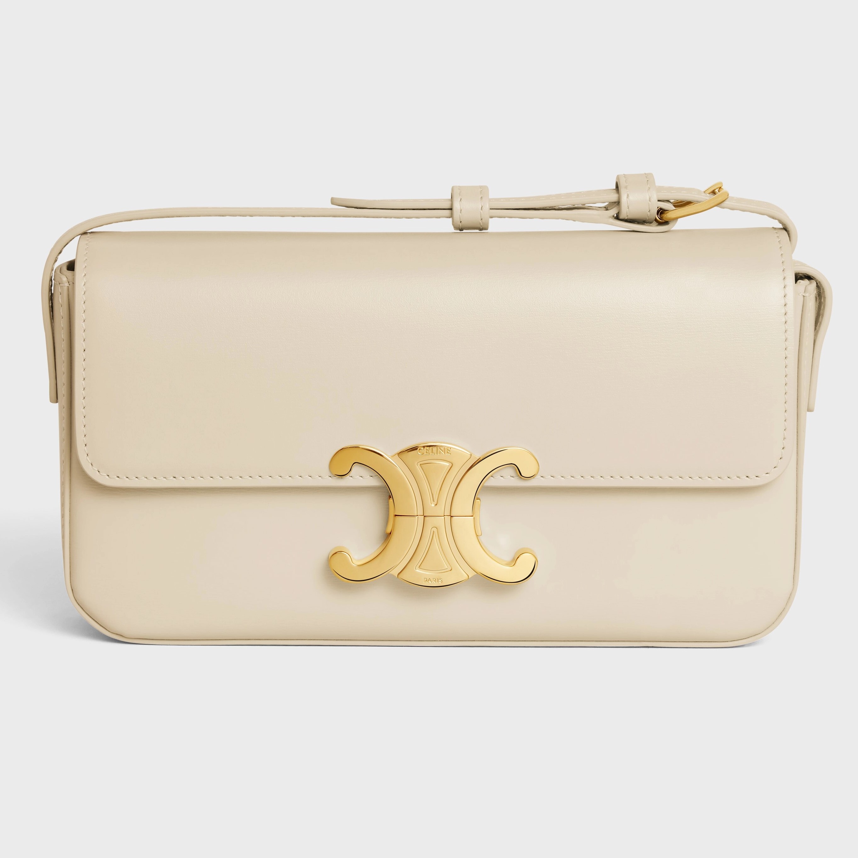 Túi đeo vai Celine Shoulder Bag Claude In Shiny Calfskin Pampa 4