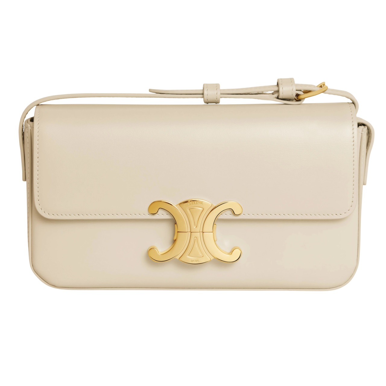 Túi đeo vai Celine Shoulder Bag Claude In Shiny Calfskin Pampa 7