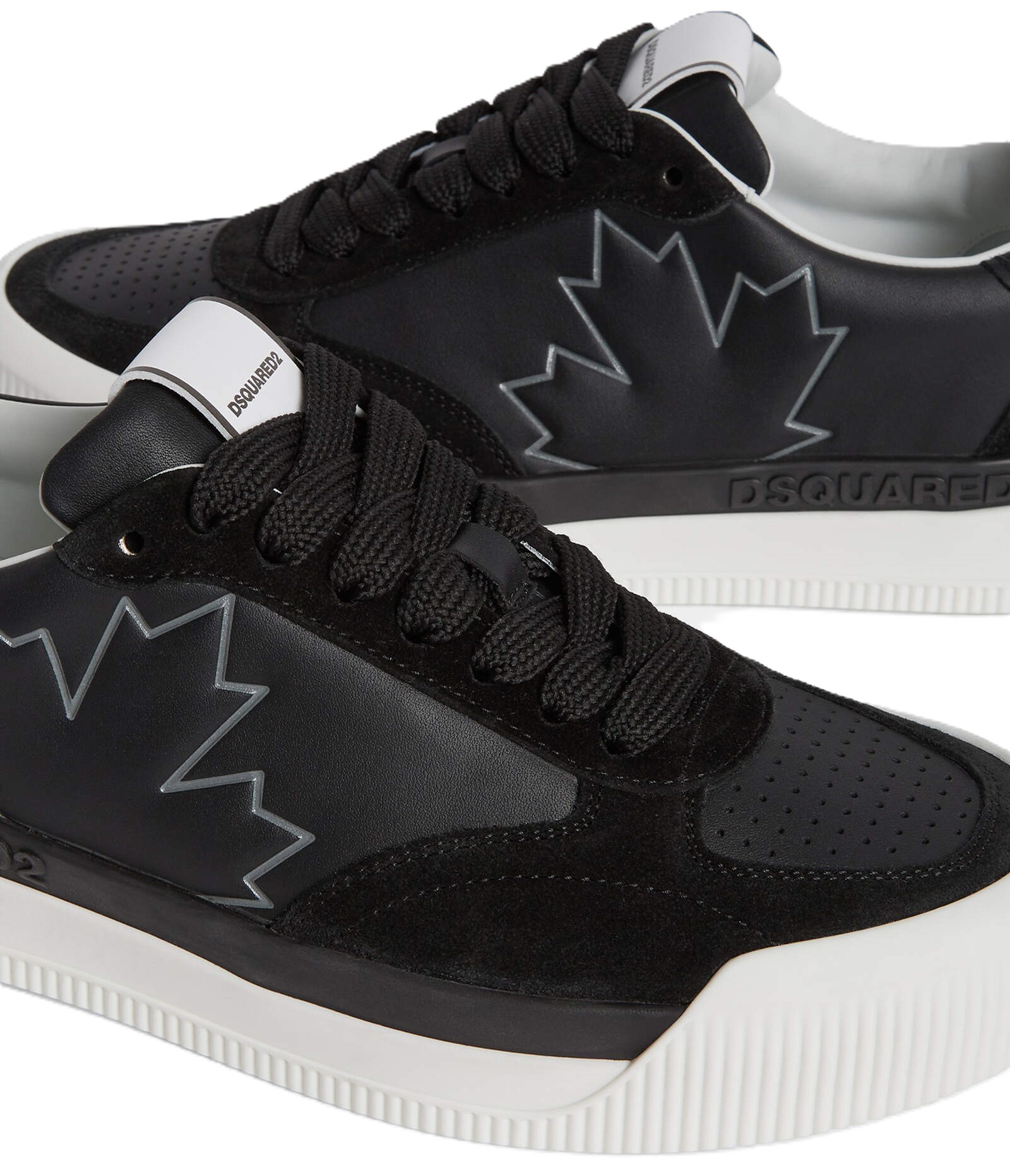 Giày Dsquared2 New Jersey Sneakers Black 4