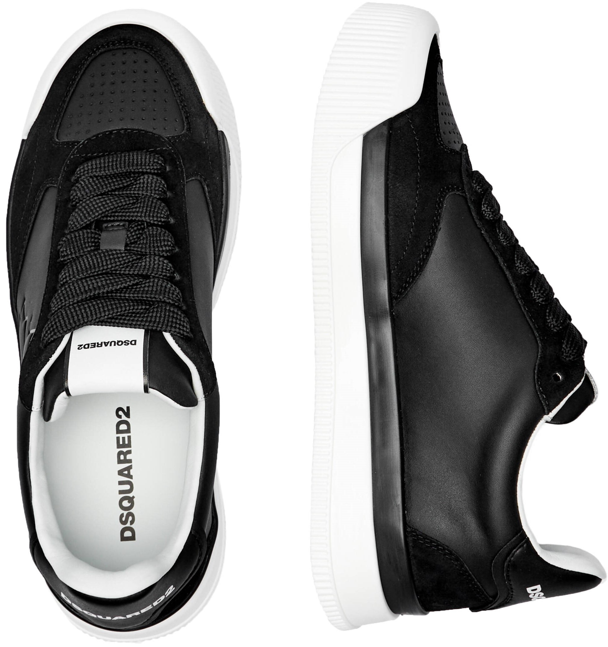 Giày Dsquared2 New Jersey Sneakers Black 5