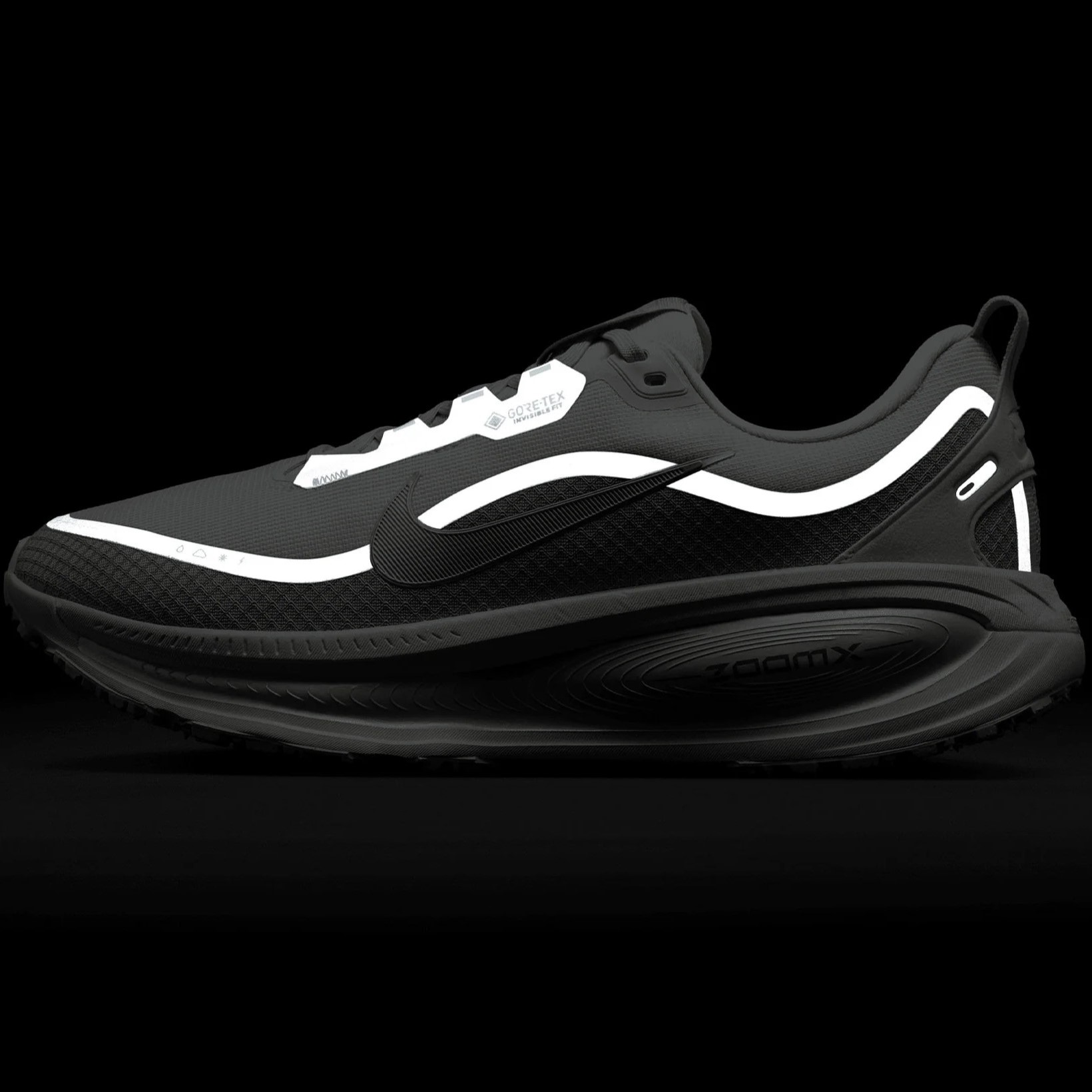 Giày Nike Vomero 18 Road Running Shoes With Reflective Accents Pure Platinum HQ7001-003 2