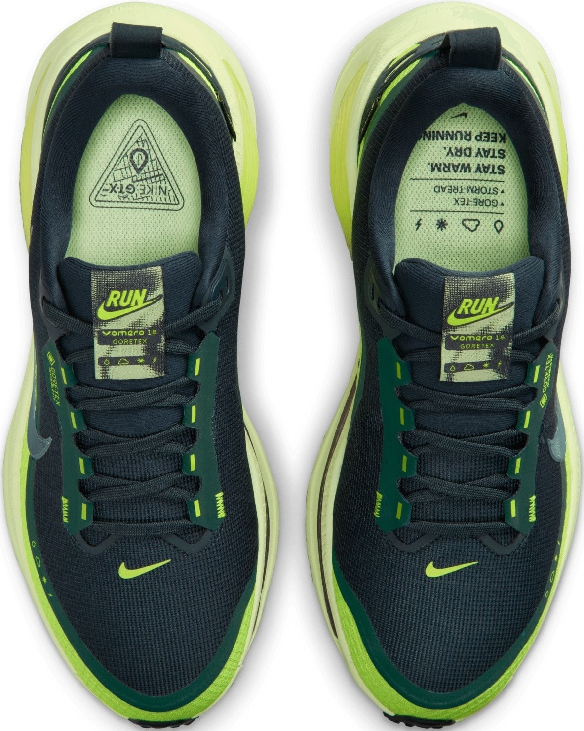Giày Nike Vomero 18 Road Running Shoes with Reflective Accents Seaweed HQ7002-300 5