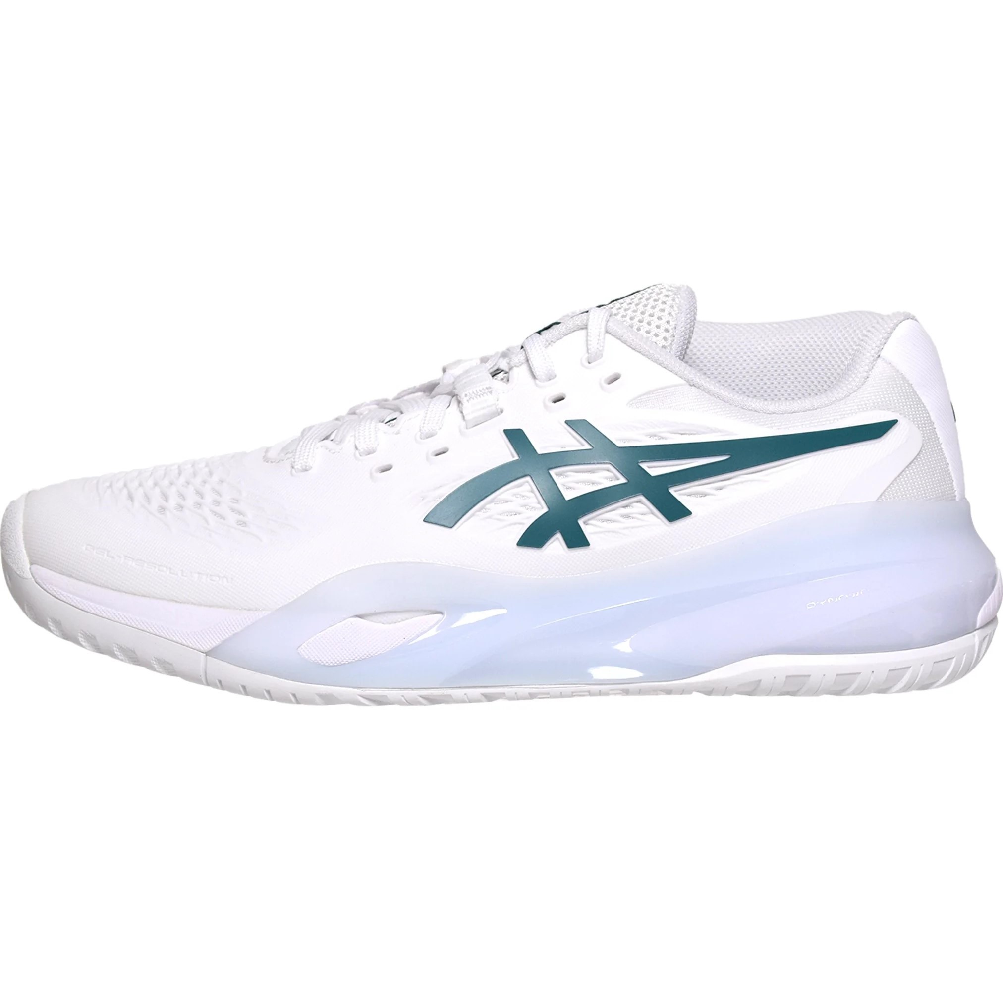 Giày Pickleball Asics Gel-Resolution X Tennis Shoes White Pitch Green 1041A481-102 6