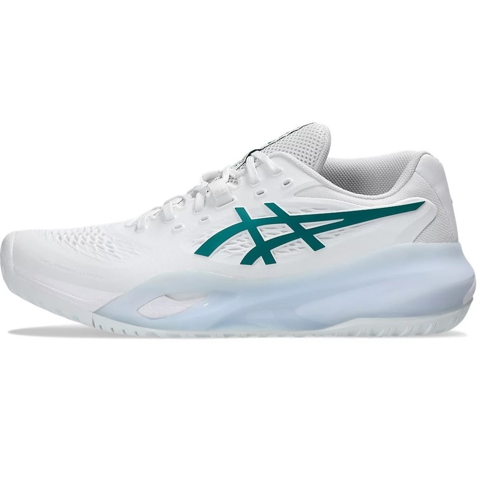 Giày Pickleball Asics Gel-Resolution X Tennis Shoes White Pitch Green 1041A481-102 10