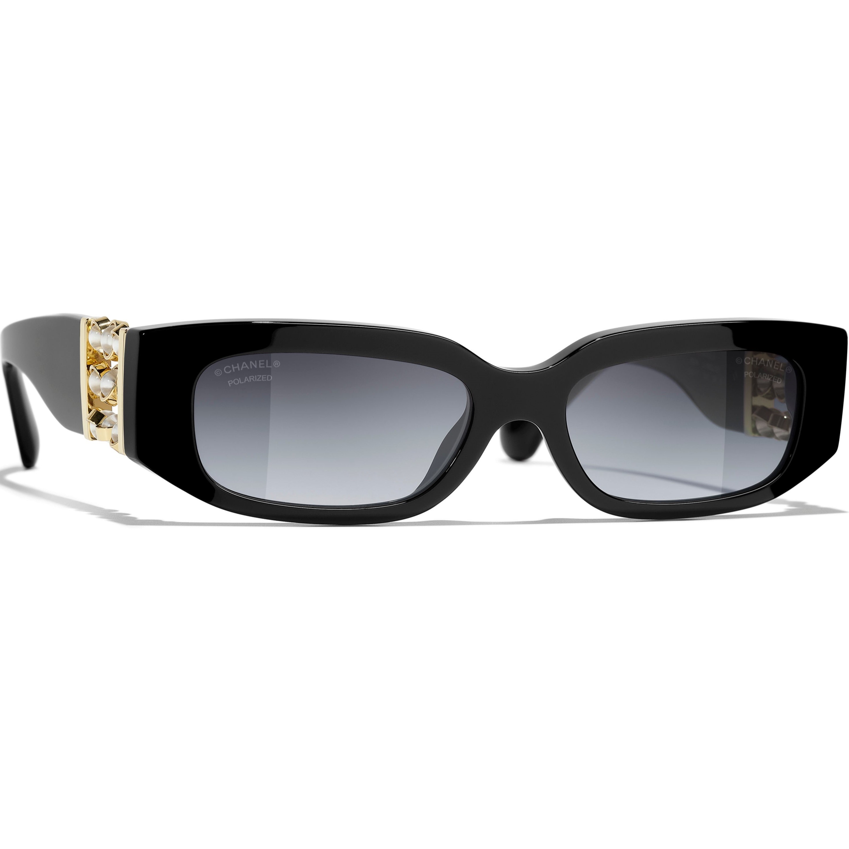 Mắt kính Chanel Acetate Rectangle Sunglasses CH5544 7