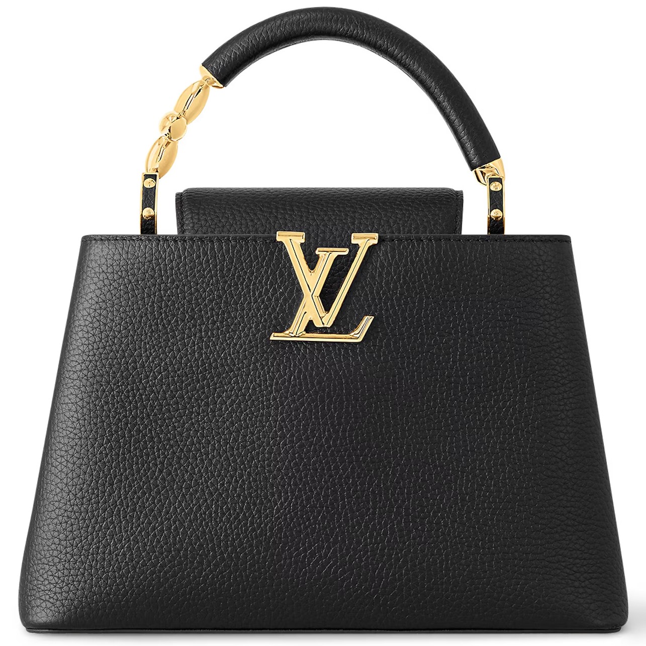 Túi LV nữ Capucines BB Taurillon Leather Black M24698 5