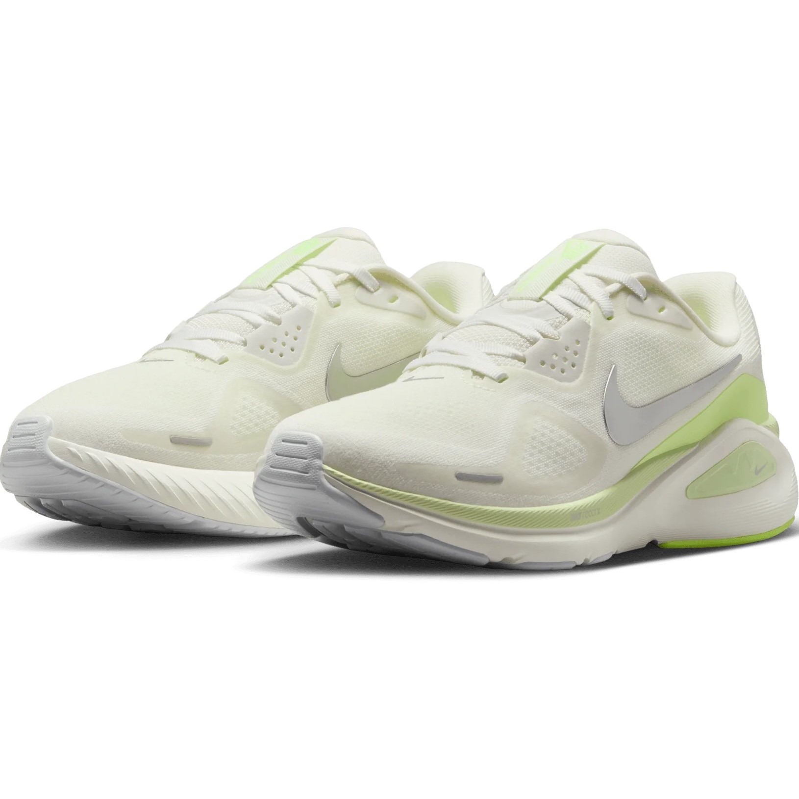 Giày Nike Structure 26 Road Running Shoes Summit White Barely Volt HJ1101-103 9