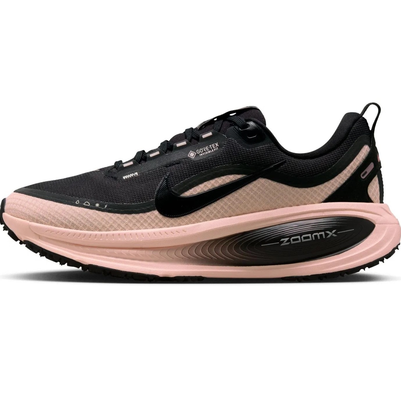 Giày Nike nữ Vomero 18 Gore-Tex Womens Road Running Shoes Black Crimson Tint HQ7002-003 1