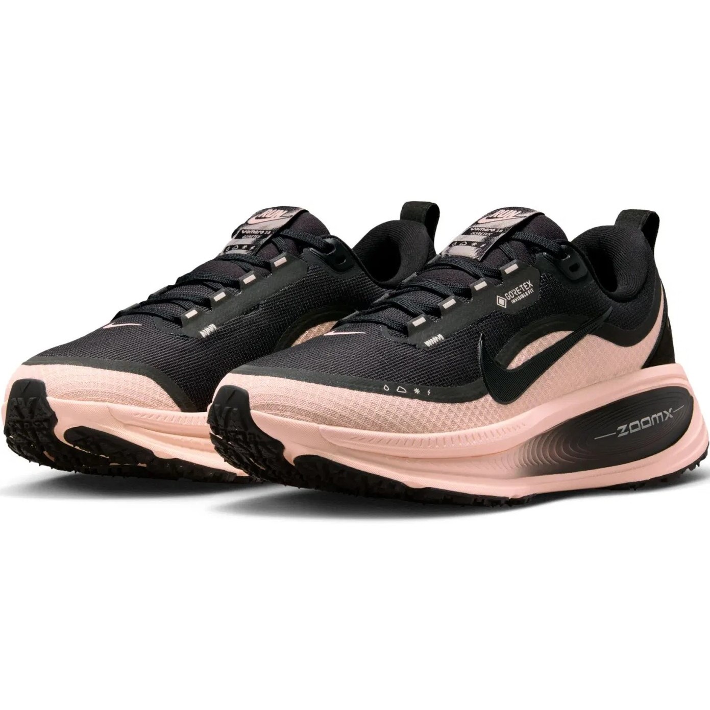 Giày Nike nữ Vomero 18 Gore-Tex Womens Road Running Shoes Black Crimson Tint HQ7002-003 2