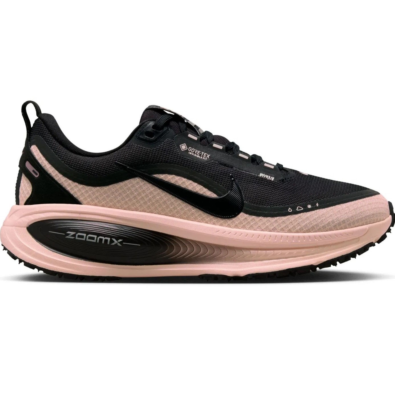 Giày Nike nữ Vomero 18 Gore-Tex Womens Road Running Shoes Black Crimson Tint HQ7002-003 3
