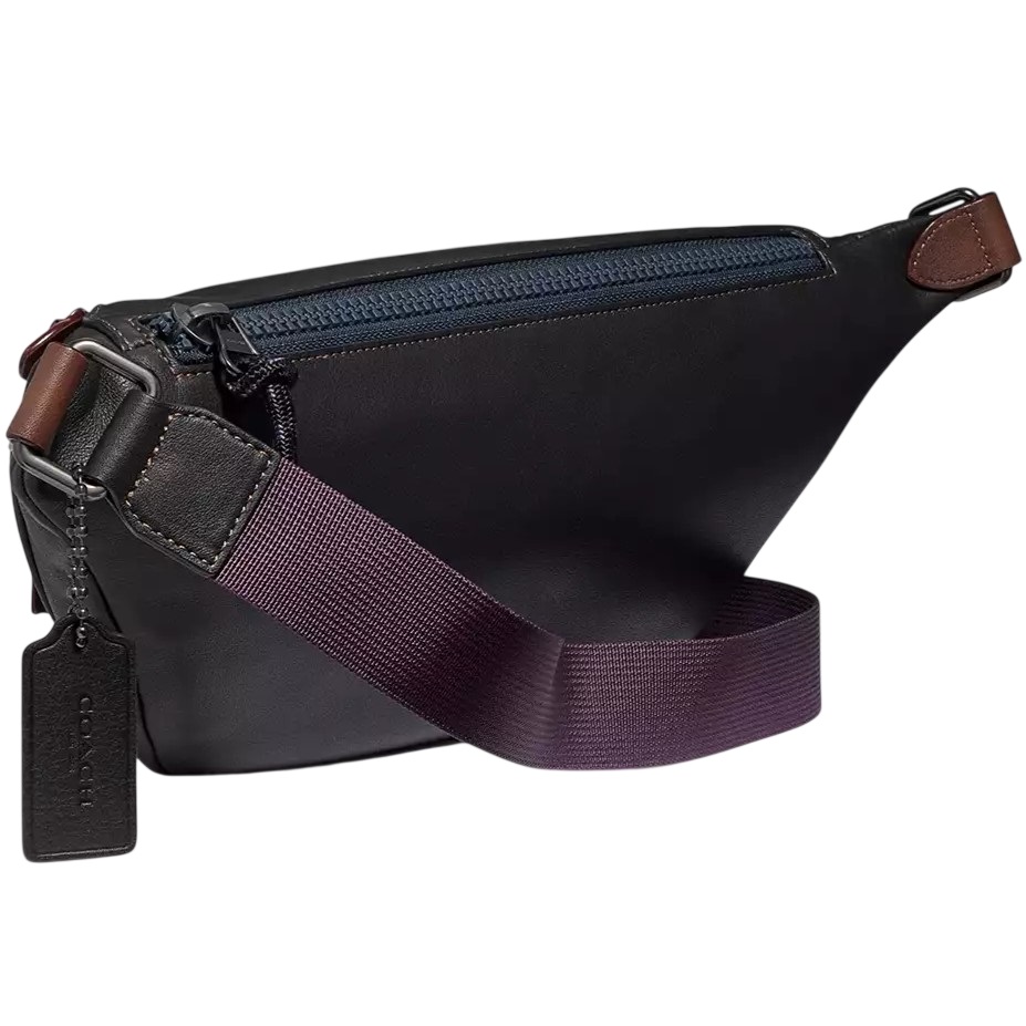 Túi bao tử Coach Rivington Belt Bag With Coach Patch Black Copper Finish 69303 3