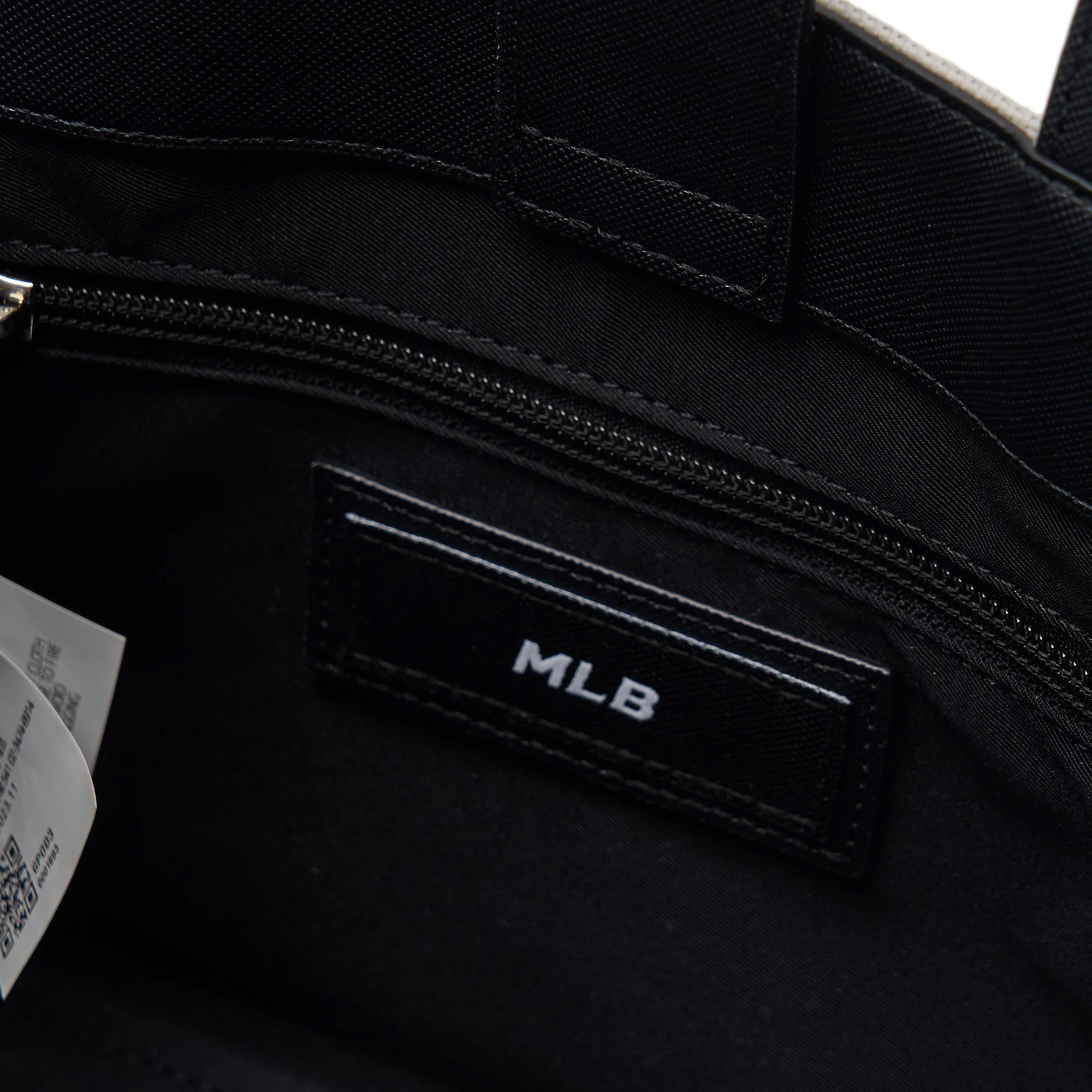 TÚI TOTE MLB VARSITY JACQUARD LA DODGERS 3AORS024N-07CRM MÀU ĐEN XÁM 6