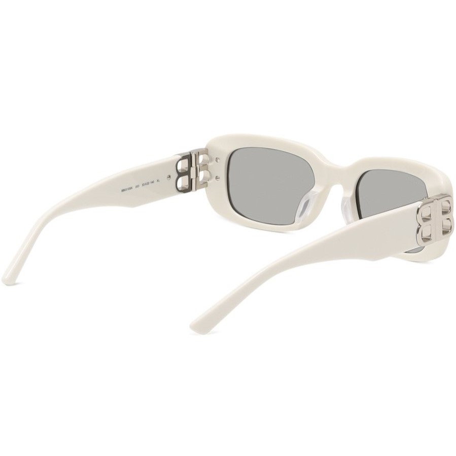 Kính Mát Nữ Balenciaga Sunglasses White BB0310SK 003 4