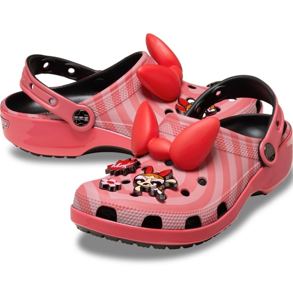 Dép Crocs Powerpuff Girls Blossom Classic Clogs Pink 211512-90H 18