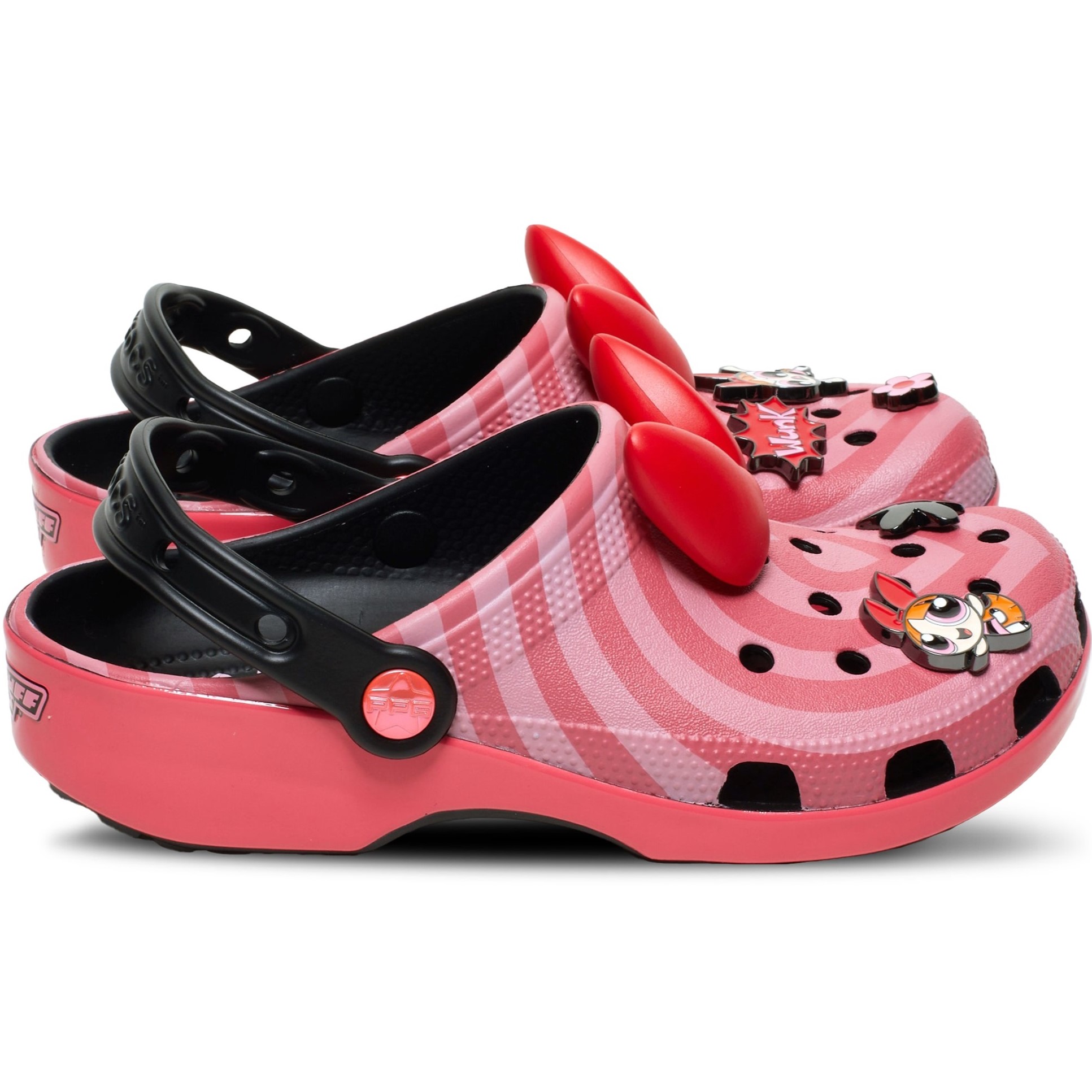 Dép Crocs Powerpuff Girls Blossom Classic Clogs Pink 211512-90H 19