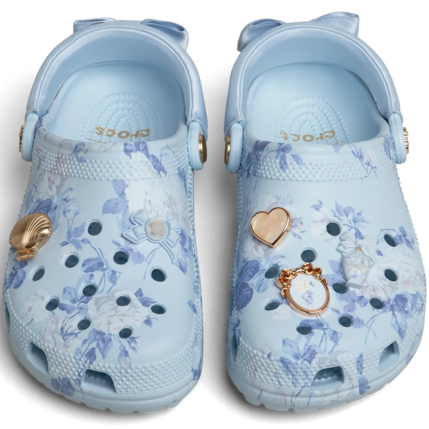Giày Crocs LoveShackFancy Blue Classic Clog 6