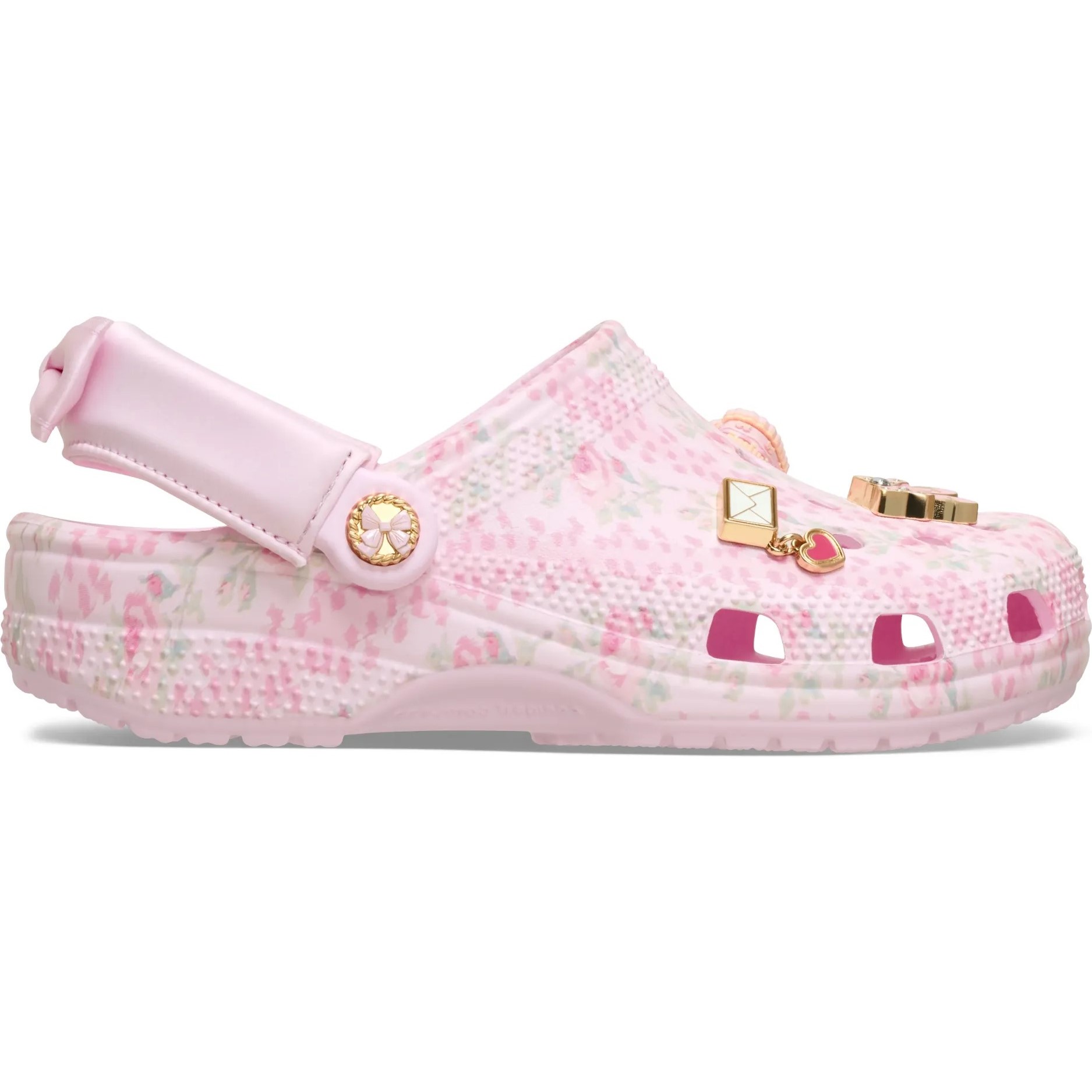 Giày Crocs LoveShackFancy Classic Clog Pink Milk 15