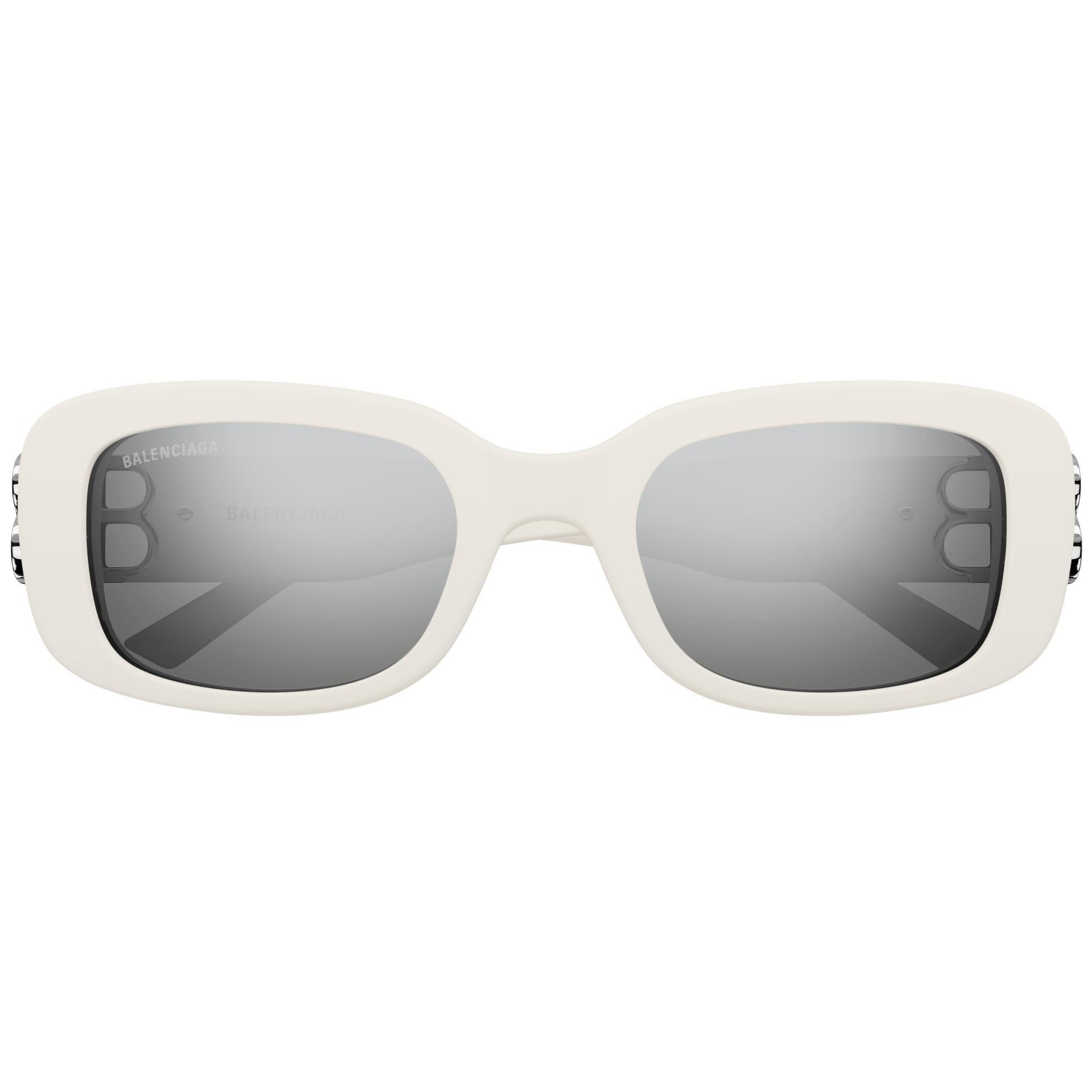 Mắt kính Balenciaga Eyewear Rectangular Frame Sunglasses White BB0310SK 003 2