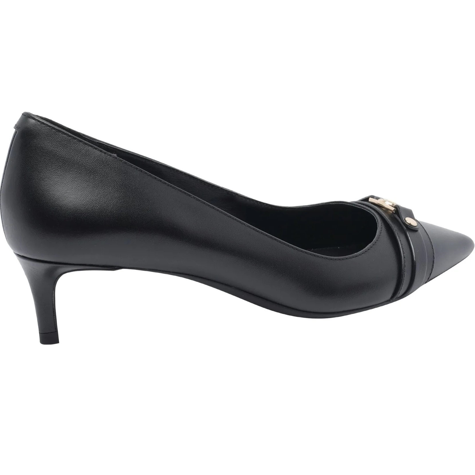 Giày MK Michael Kors Mandy Soft Leather Pumps Black 40T5MAMP1L 2
