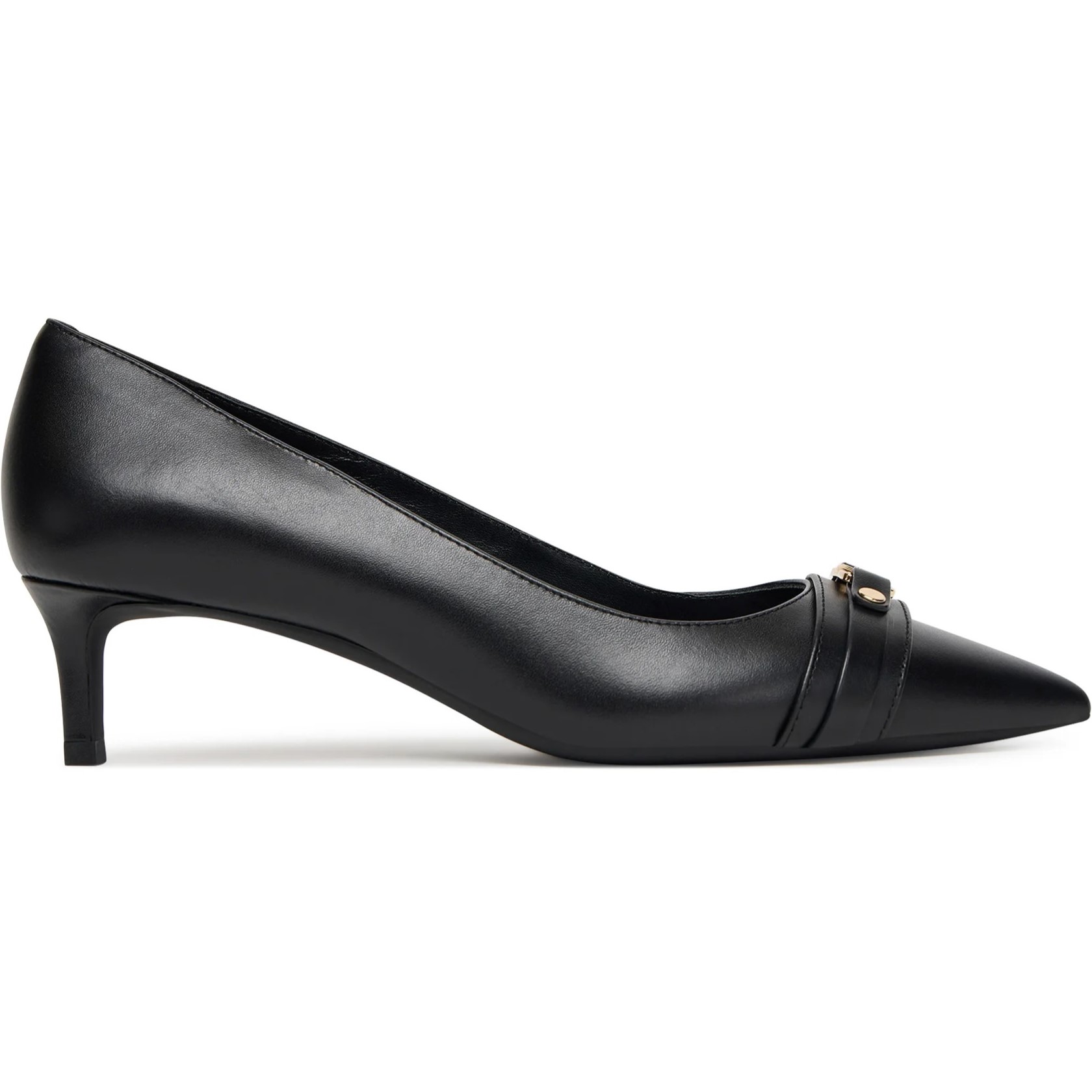 Giày MK Michael Kors Mandy Soft Leather Pumps Black 40T5MAMP1L 5