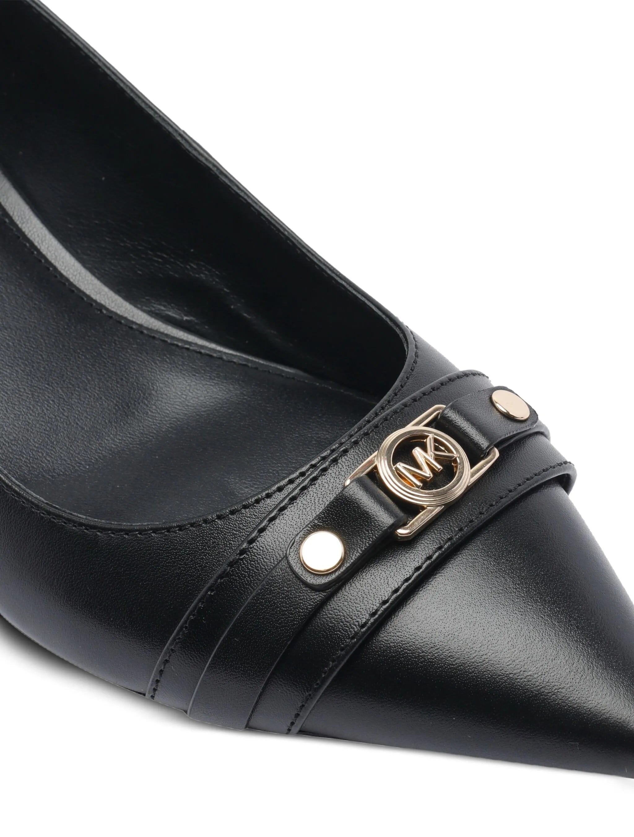 Giày MK Michael Kors Mandy Soft Leather Pumps Black 40T5MAMP1L 1