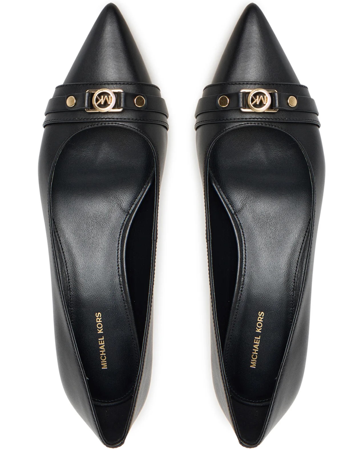 Giày MK Michael Kors Mandy Soft Leather Pumps Black 40T5MAMP1L 8