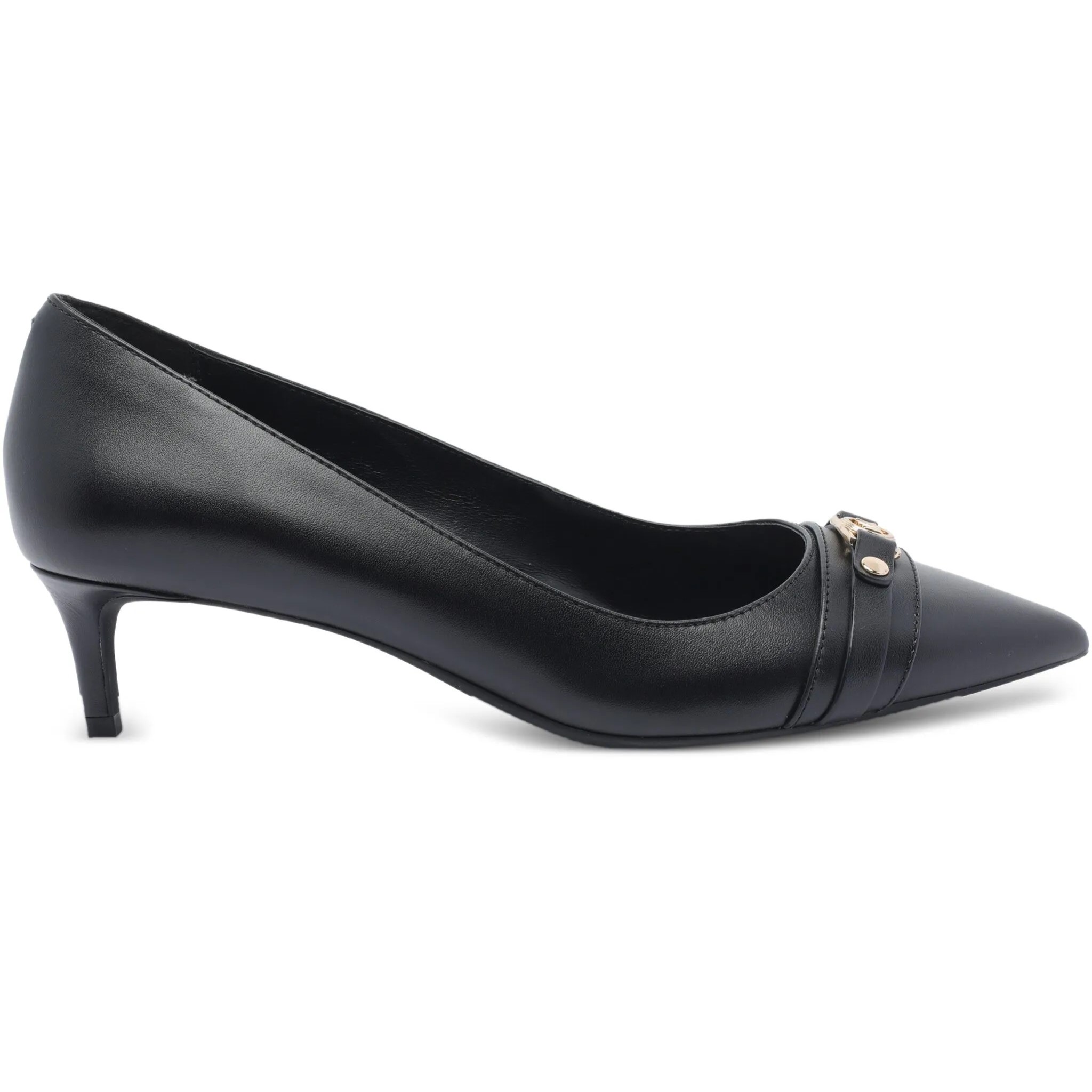 Giày MK Michael Kors Mandy Soft Leather Pumps Black 40T5MAMP1L 12