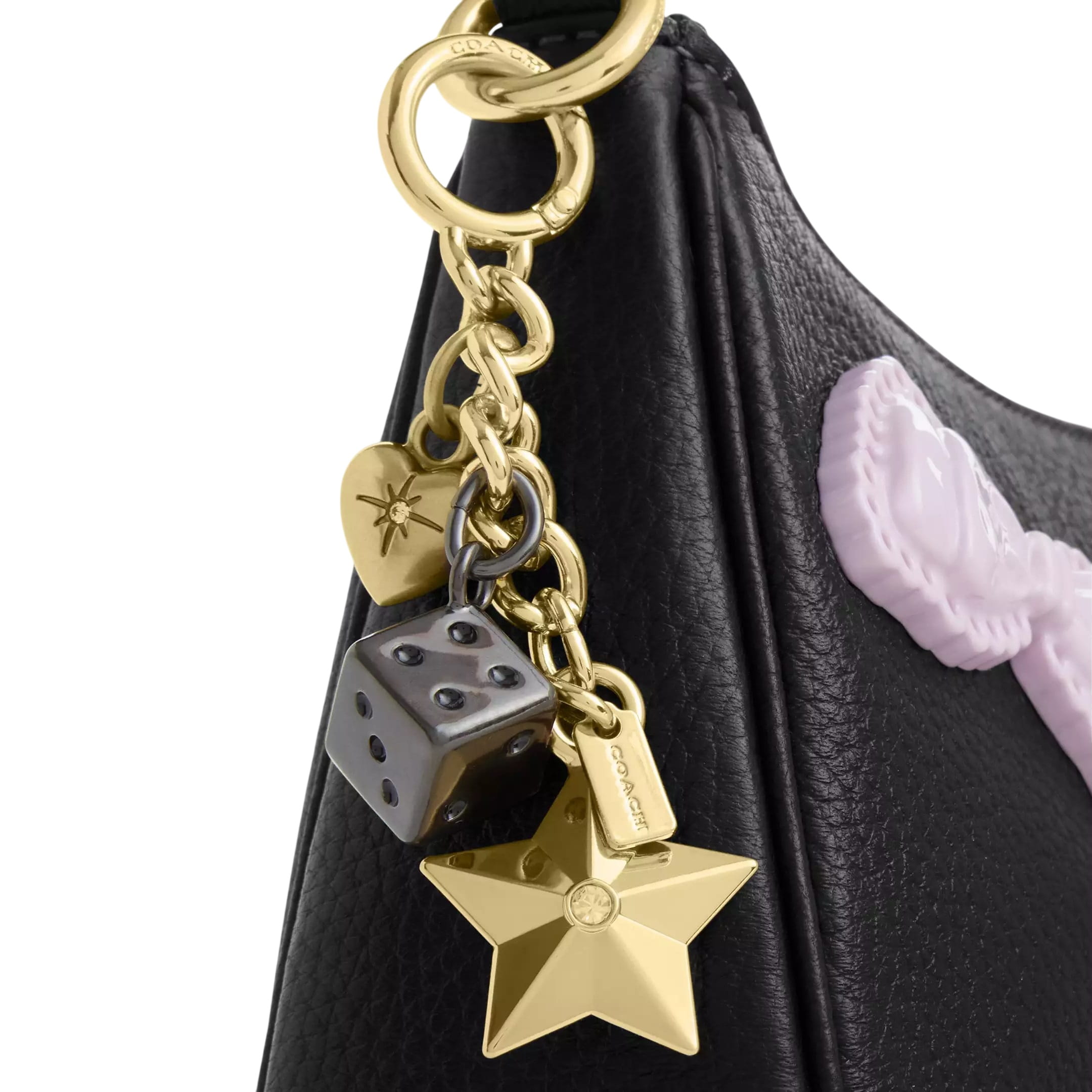 Túi Coach Teri Shoulder Bag With Bows And Charms CDY93 6