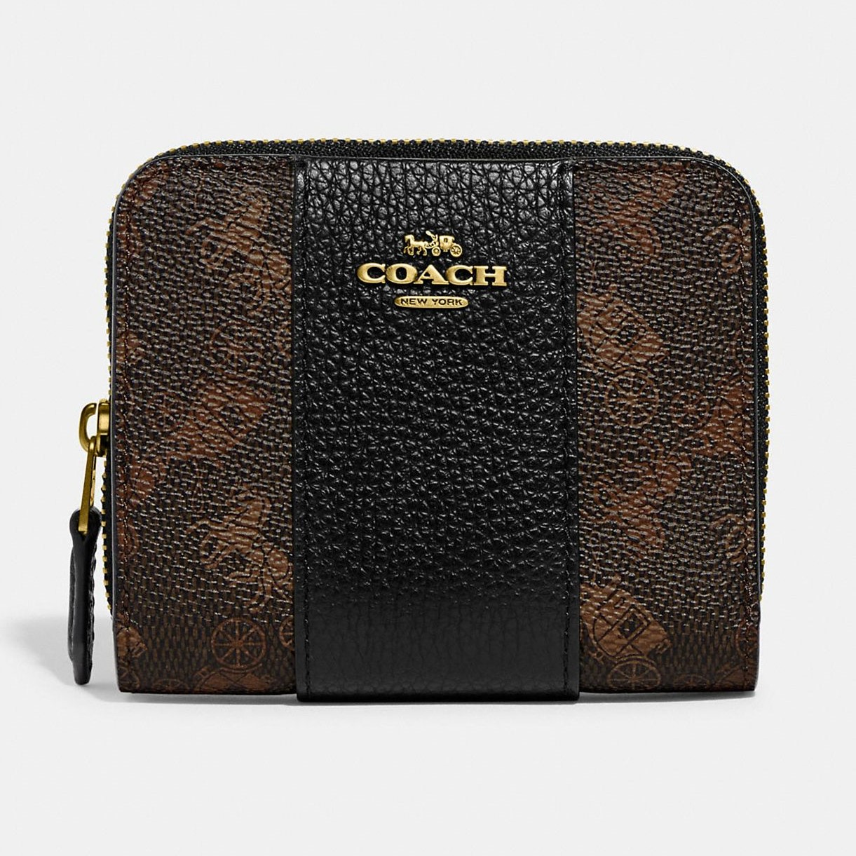 VÍ GẬP NỮ COACH BILLFOLD WALLET WITH HORSE AND CARRIAGE PRINT 31