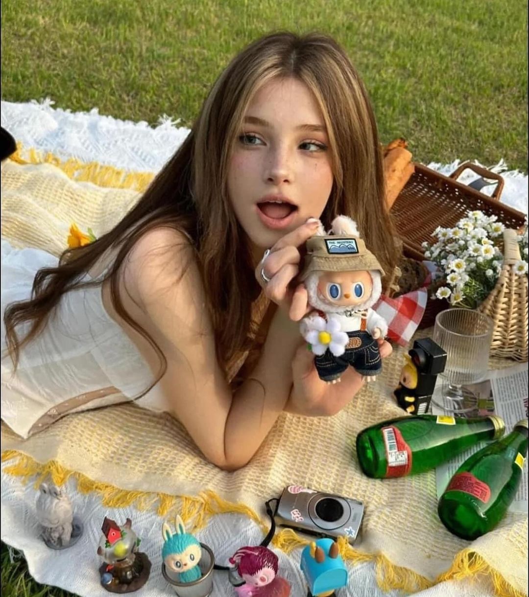 Labubu The Monsters Fall In Wild Series Vinyl Plush Doll Pendant 6