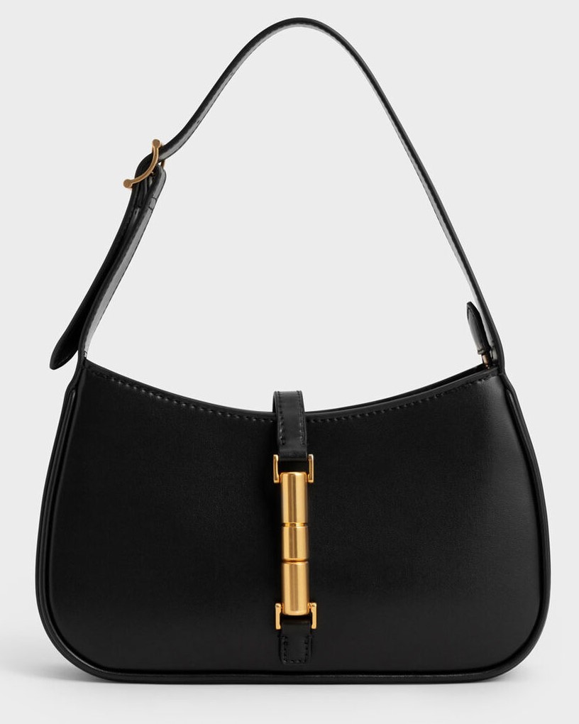 TÚI KẸP NÁCH CHARLES AND KEITH CESIA METALLIC ACCENT SHOULDER BAG 20