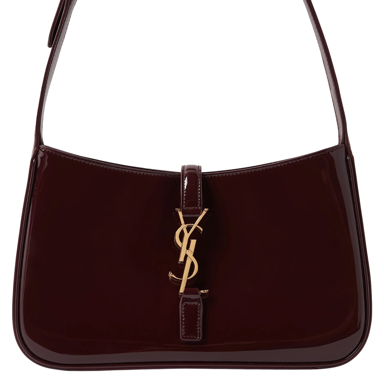Túi YSL Yves Saint Laurent Mini Le 5 à 7 Hobo Shoulder Bag in Patent Leather 7