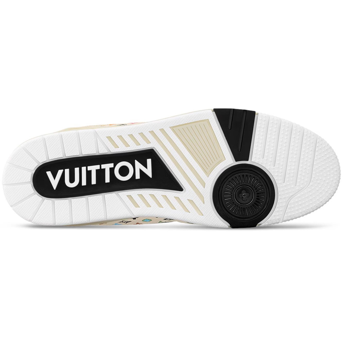 Giày LV Louis Vuitton Trainer Sneaker Beige 1ACXB0 3