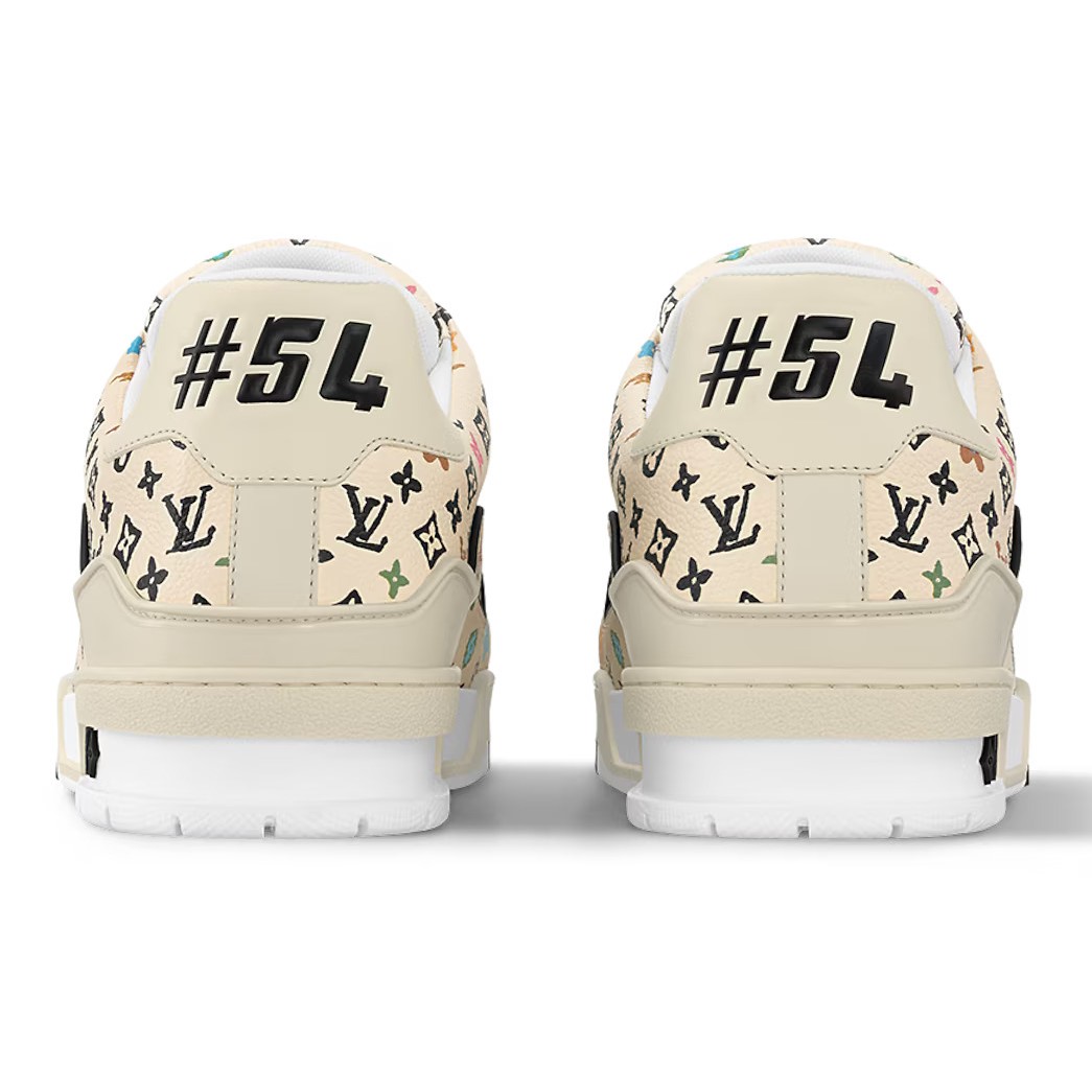 Giày LV Louis Vuitton Trainer Sneaker Beige 1ACXB0 1