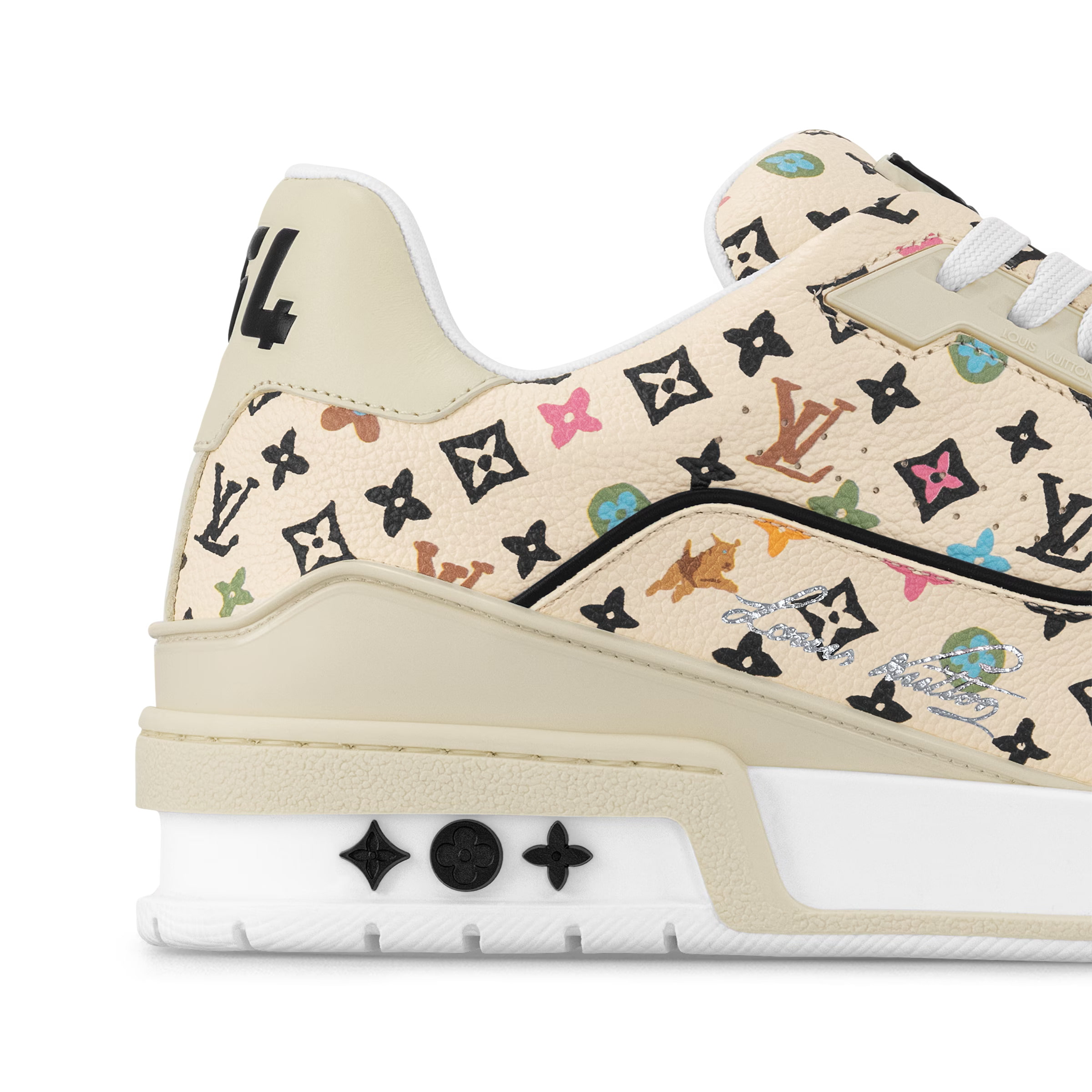Giày LV Louis Vuitton Trainer Sneaker Beige 1ACXB0 6