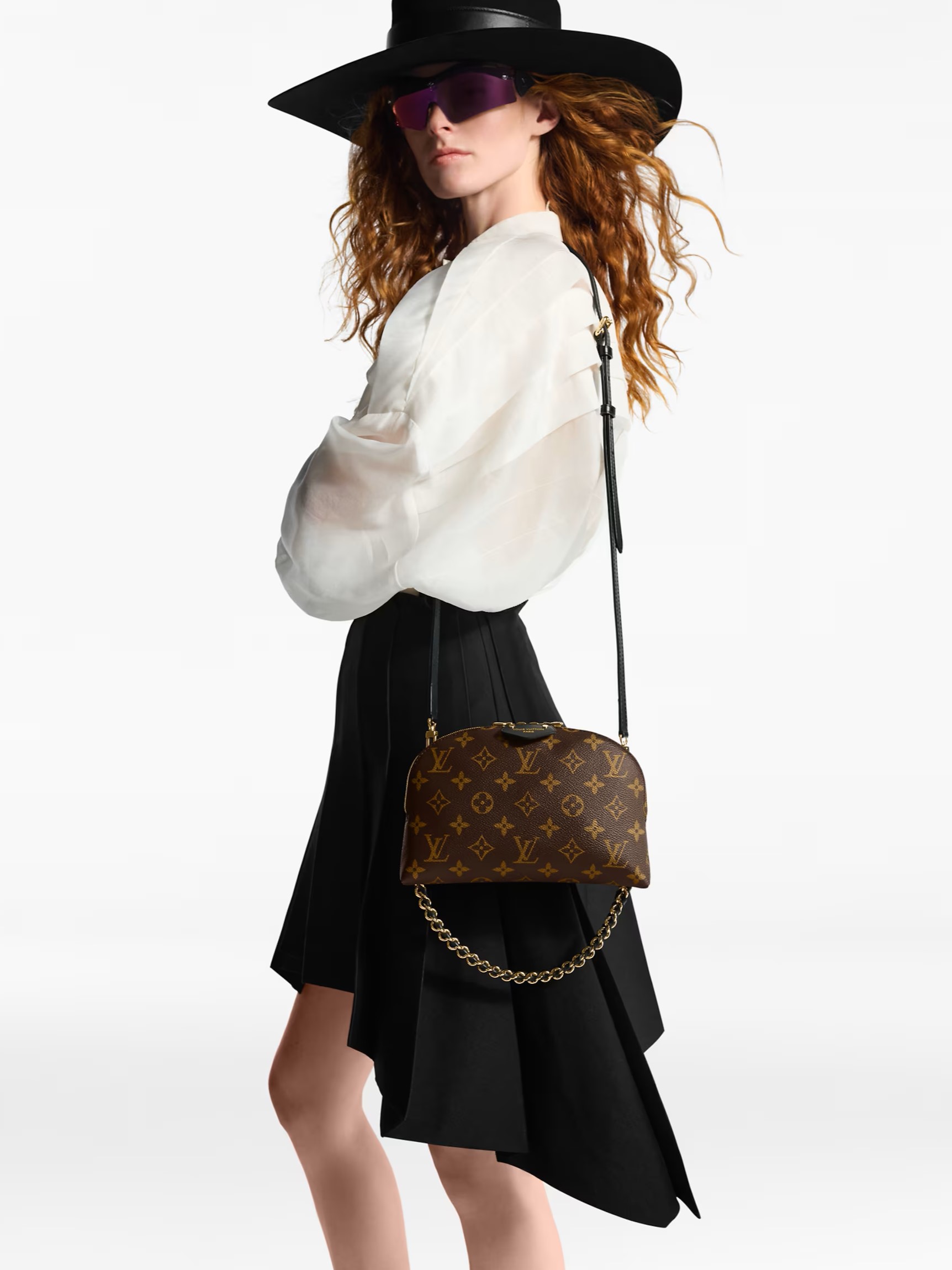 Túi đeo vai nữ LV Louis Vuitton Be Alma Monogram canvas M12996 10