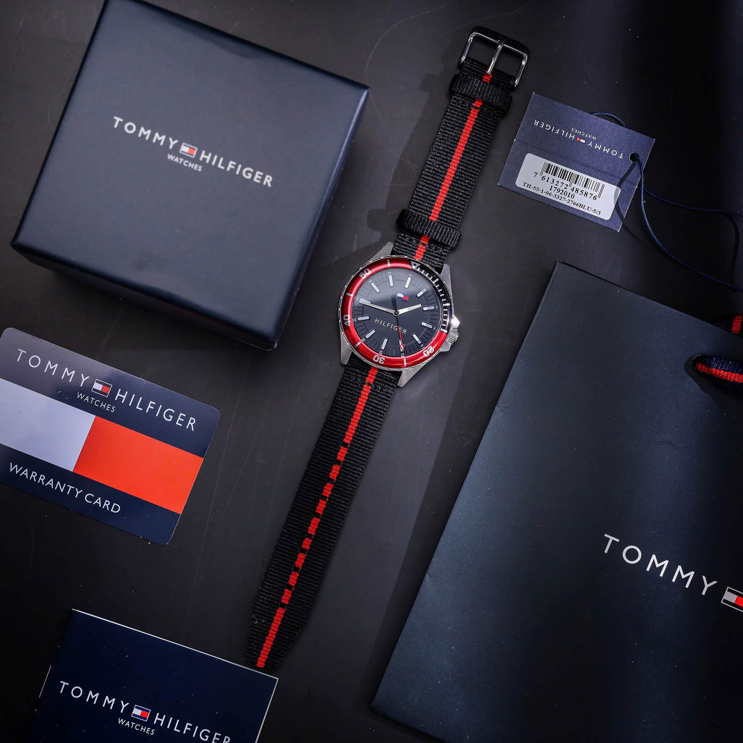Đồng hồ nam Tommy Hilfiger Logan Two Tone Fabric Strap 1792010 16