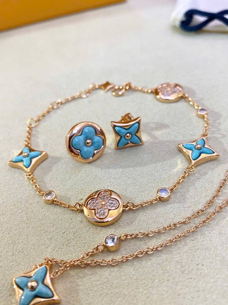 Vòng Cổ Louis Vuitton Color Blossom Star BB 9