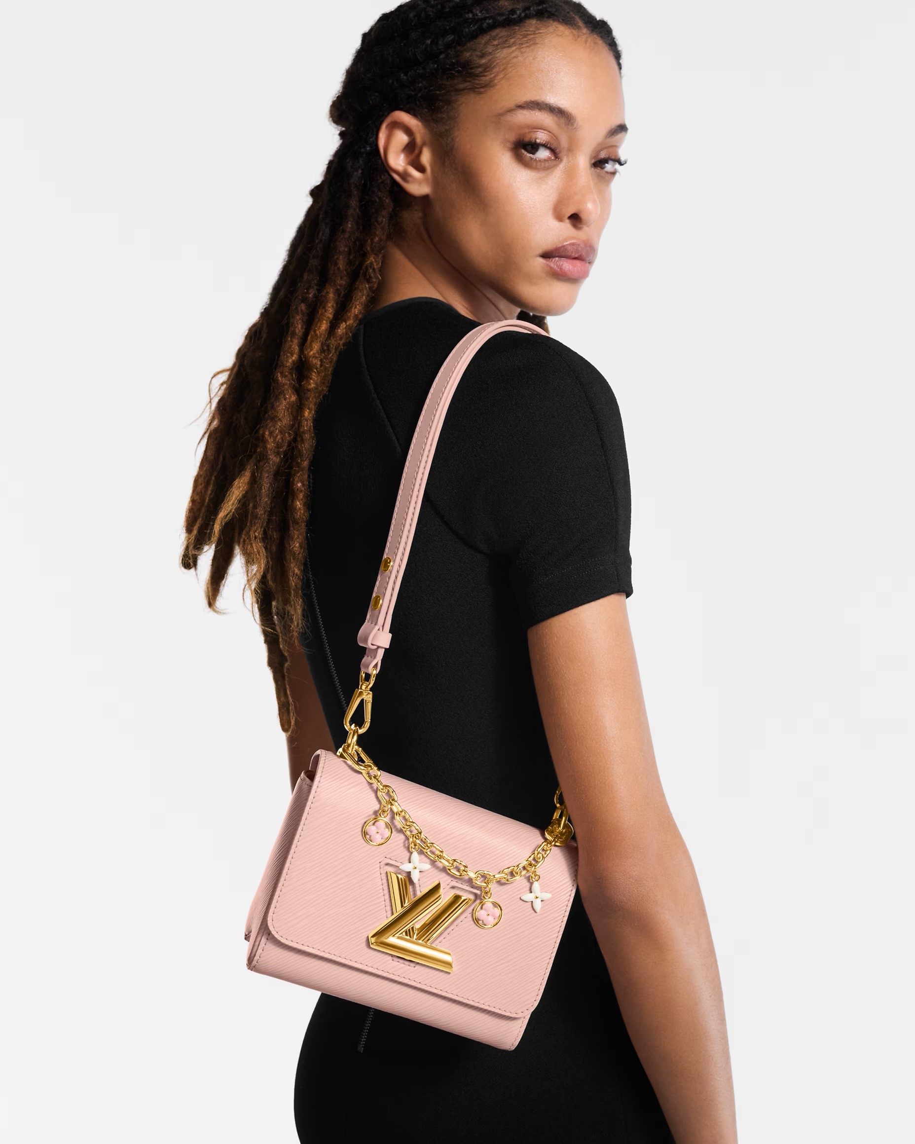 Túi Louis Vuitton Twist PM Jasmine Pink Rose Jasmin 1