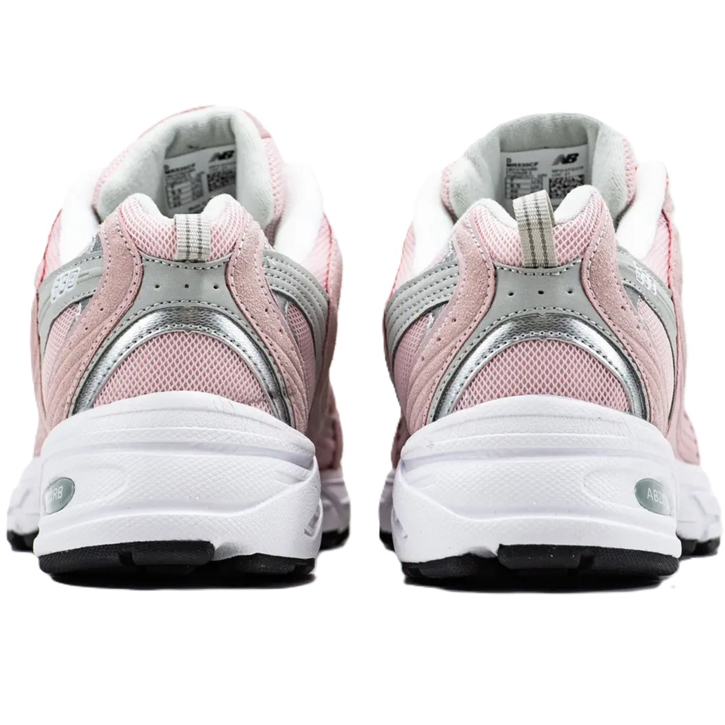 Giày New Balance 530 Pink Silver White Pink Suede Sneakers 17