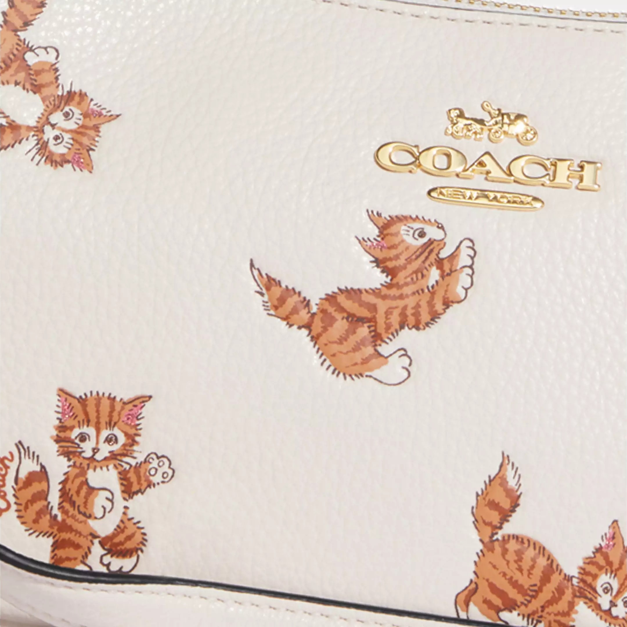 Túi Coach nữ Teri Shoulder Bag With Dancing Kitten Print CC777 2
