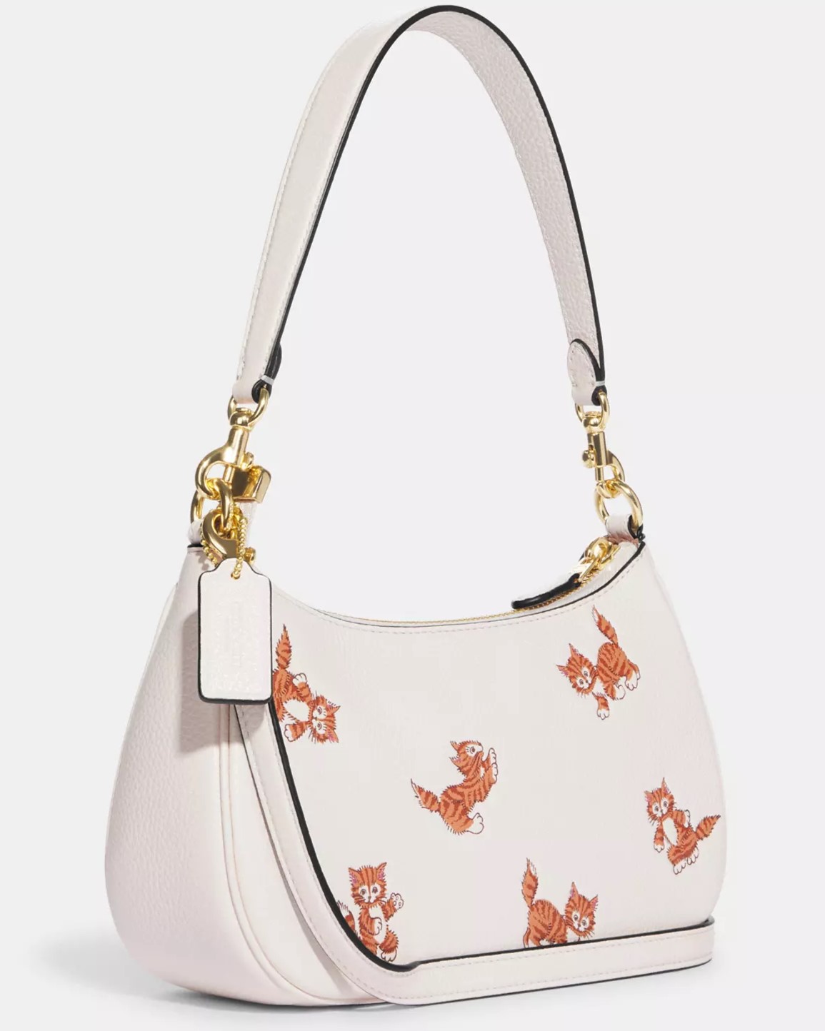 Túi Coach nữ Teri Shoulder Bag With Dancing Kitten Print CC777 6