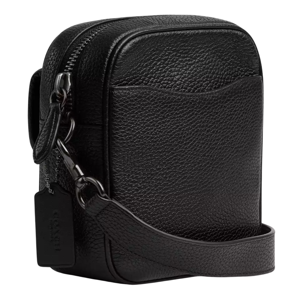 Túi Coach Nam Beck Crossbody Soft Pebble Leather Black CJ736 2