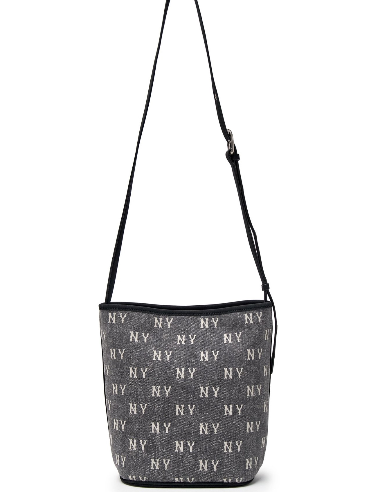 Túi MLB Classic Monogram Vintage Denim Bucket Bag New York Yankees Grey 3ABMMV65N-50CGS 9