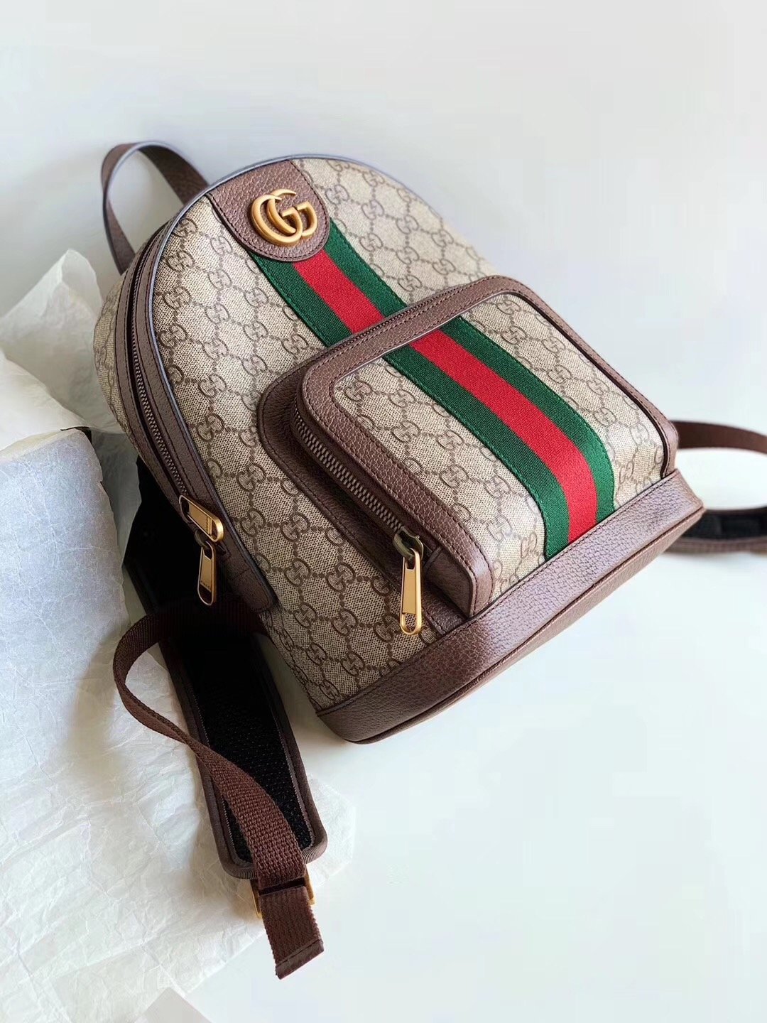 BALO GUCCI OPHIDIA GG SMALL BACKPACK 6