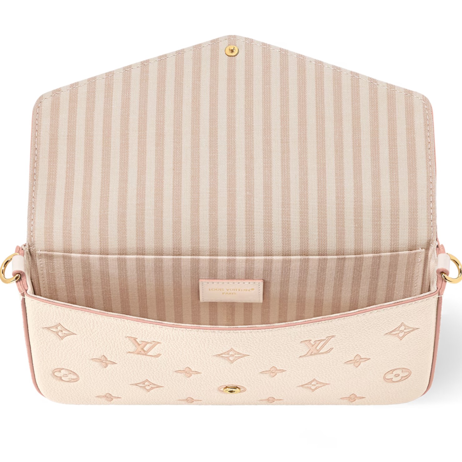 Túi Louis Vuitton Félicie Pochette Bicolor Eden 2